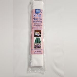 Pellon Shape-Flex Interfacing 15"X 2yd SF101 Made In USA